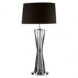 Dankel Table Lamp with Twisted Base Silver