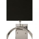 Dankel Wall Light With Ring Base Silver