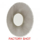 Hamish Large Oval Wall Mirror Gold