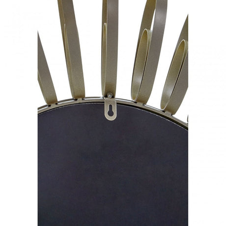 Duchess Multi Ring Design Wall Mirror Gold