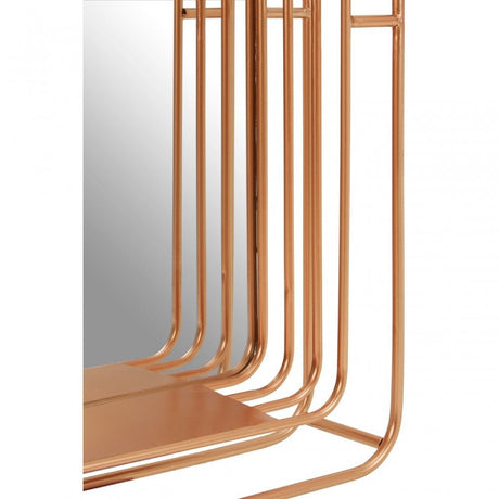 Yaxi Mirror Faux Champagne Gold Foil Gold