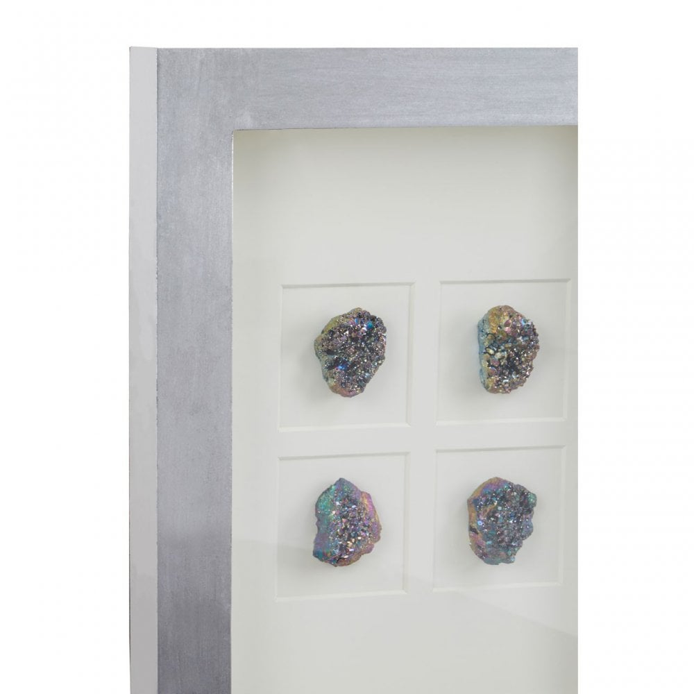 Multi Grey Stone Wall Art Grey