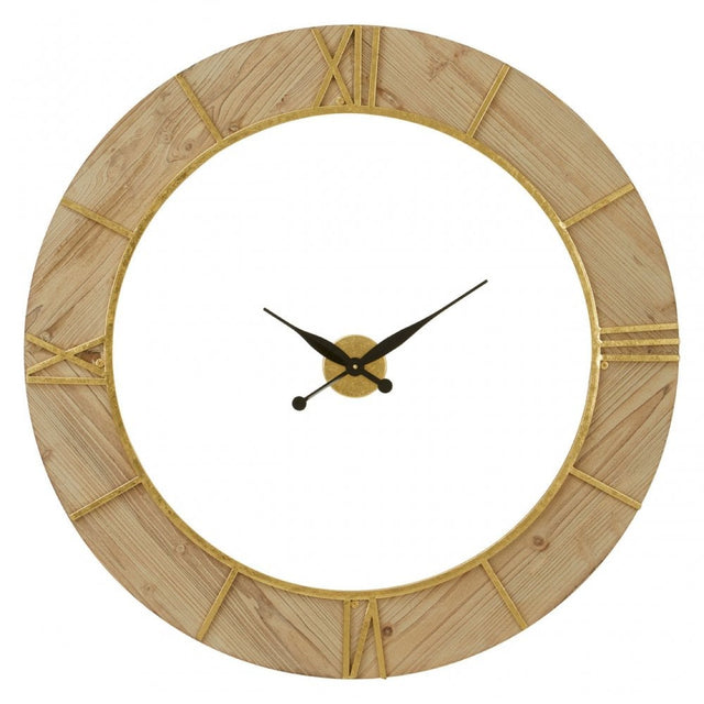 Yaxi Wall Clock with White Face