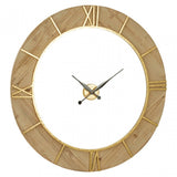 Yaxi Wall Clock with White Face