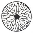 Duchess Large Floral Design Wall Art Black