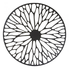 Duchess Large Floral Design Wall Art Black