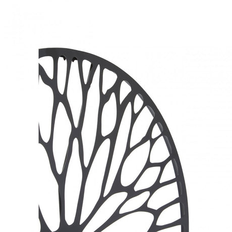 Duchess Large Floral Design Wall Art Black