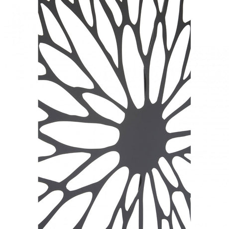 Duchess Large Floral Design Wall Art Black