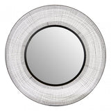Duchess Circular Wall Mirror Black