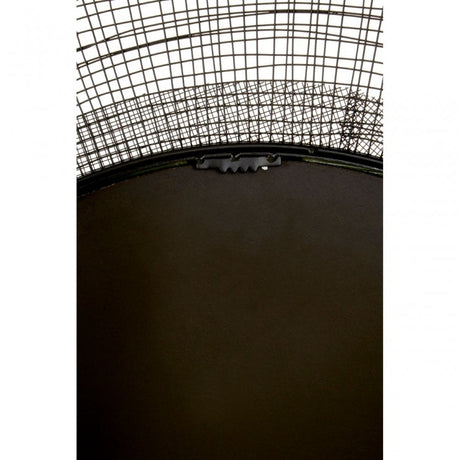 Duchess Circular Wall Mirror Black
