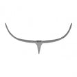 Minimal Wall Mounted Skull Silver