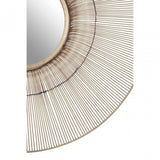 Hamish Wire Wall Mirror Gold