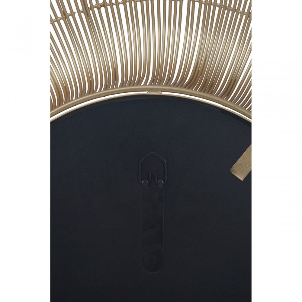 Hamish Wire Wall Mirror Gold