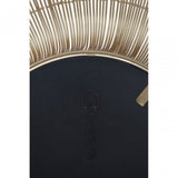 Hamish Wire Wall Mirror Gold