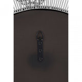 Hamish Floral Effect Wall Mirror Silver