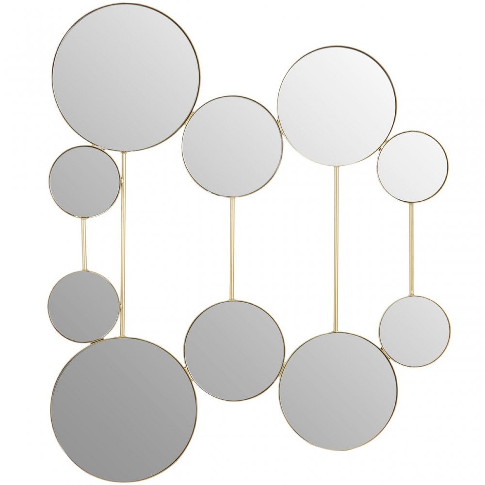 Multi Mirror Design Clanbay Duchess Multi Mirror Design Wall Mirror Gold – ideas4lighting