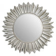 Hamish Sunburst Wall Mirror Silver