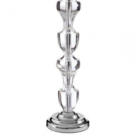 Carine Table Lamp Silver