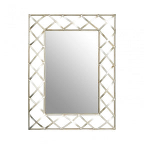 Rubia Wall Mirror Silver