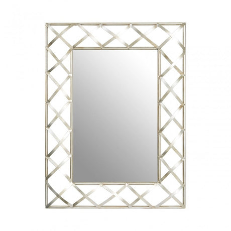 Rubia Wall Mirror Silver