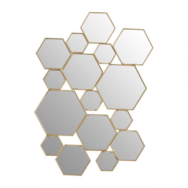 Rio Wall Mirror Gold