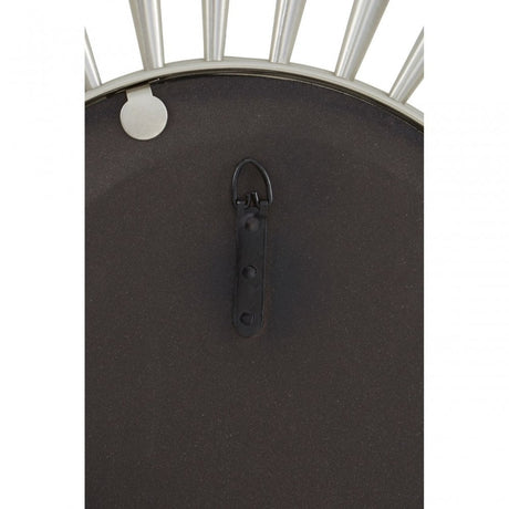 Hamish Sunburst Effect Wall Mirror Silver