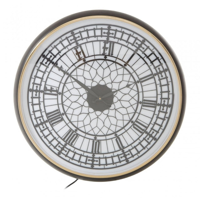 Geoi Wall Clock Black