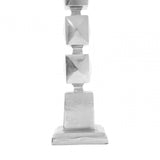 Macey Faceted Table Lamp Silver