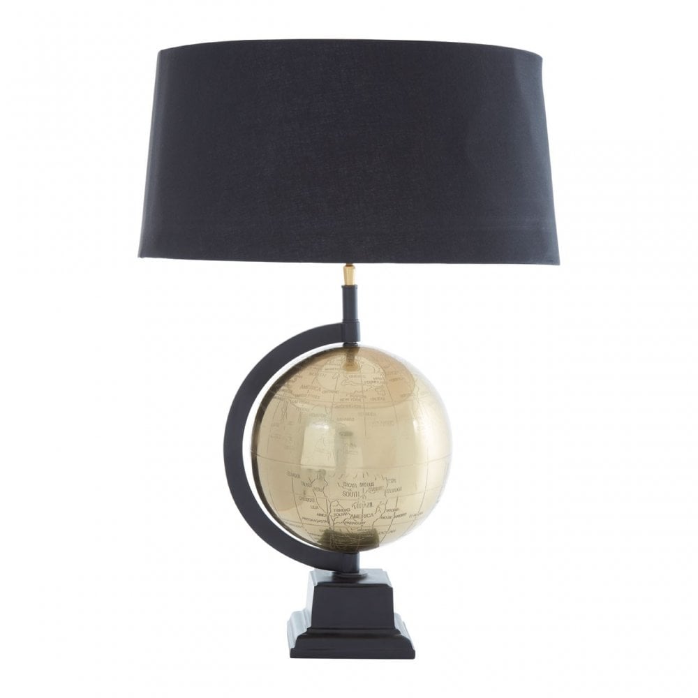 Oxlane Oxlane Churchill Globe Lamp Brass