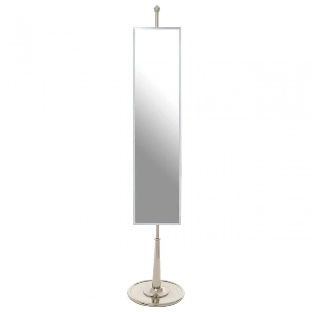 Tuskin Rectangular Mirror Silver