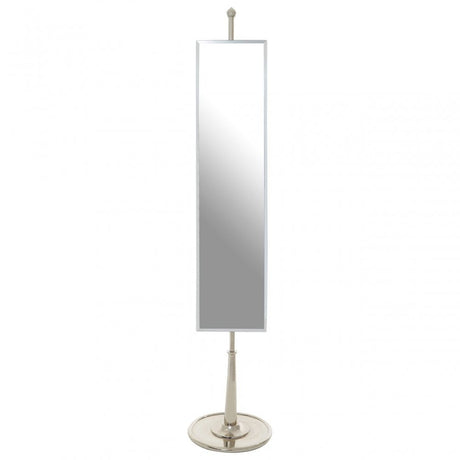 Tuskin Rectangular Mirror Silver