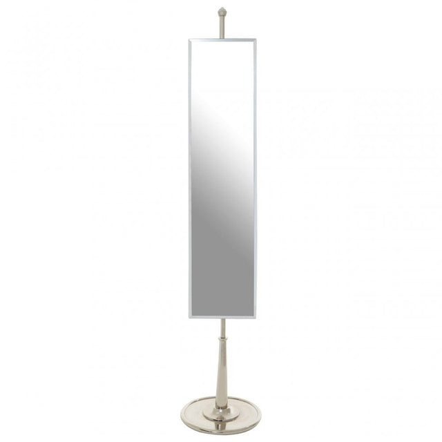 Tuskin Rectangular Mirror Silver
