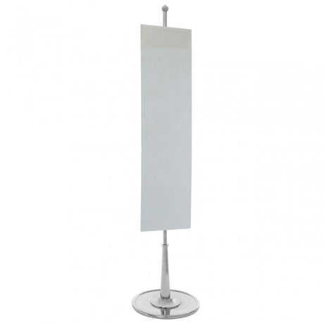 Tuskin Rectangular Mirror Silver