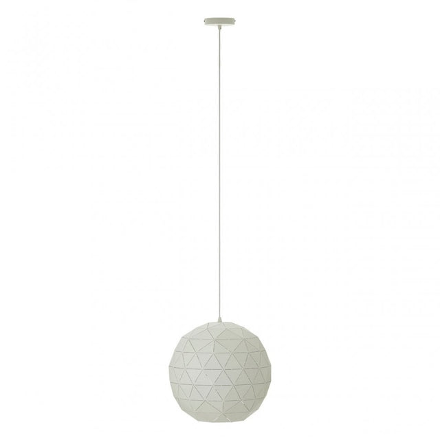 Geoi Small White Pendant Light White