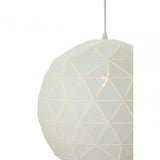 Geoi Small White Pendant Light White