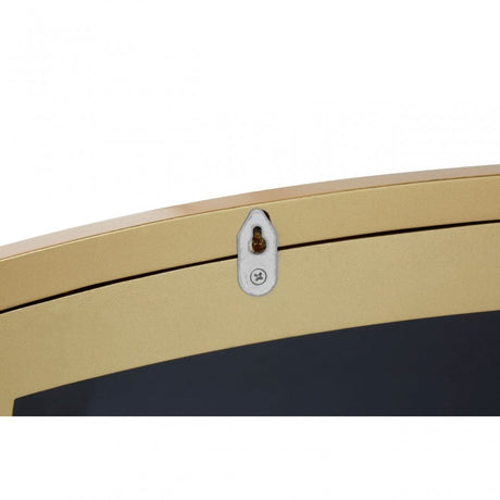 Ximi Large Oval Wall Mirror Brown
