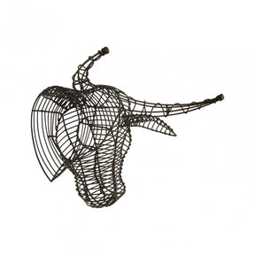Zania Black Buffalo Head Black