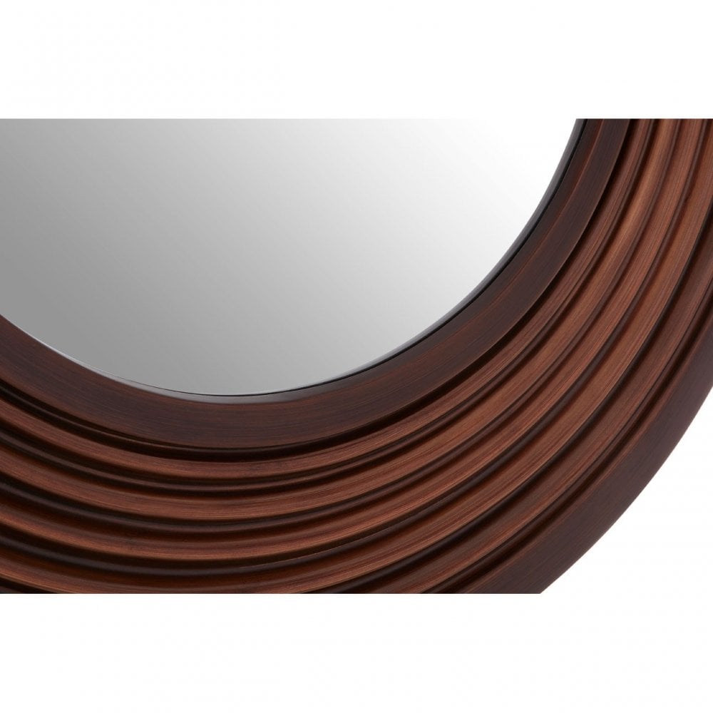 Cocoa Wall Mirror Brown