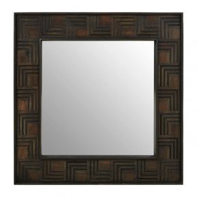 Surat Wall Mirror Brown
