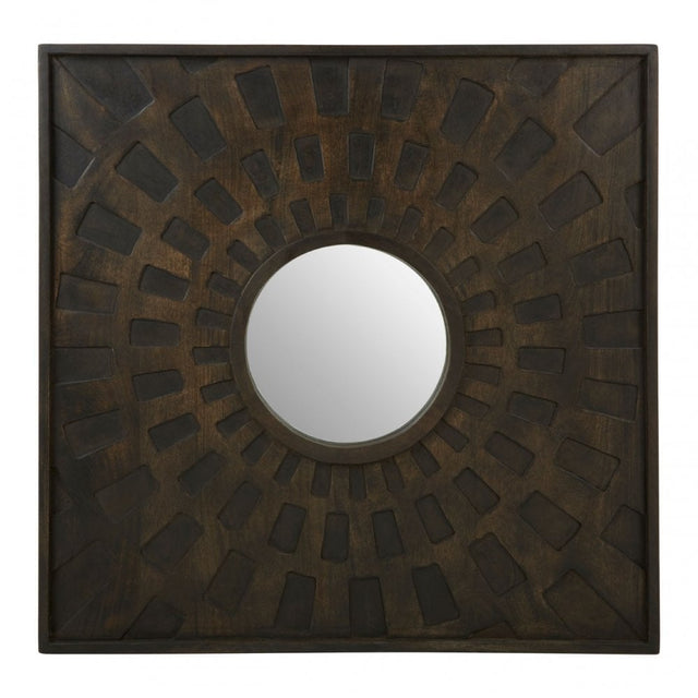 Suri Wall Mirror Brown