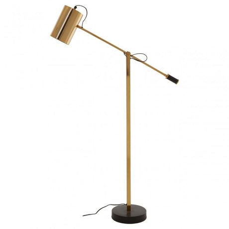 Mano Black andAmp; Gold Floor Lamp Black