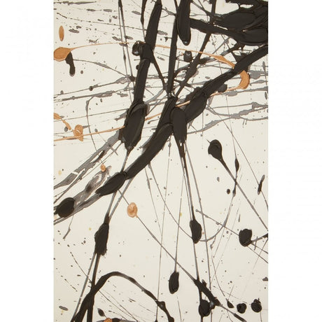 Astratto Black / White Wall Art Black