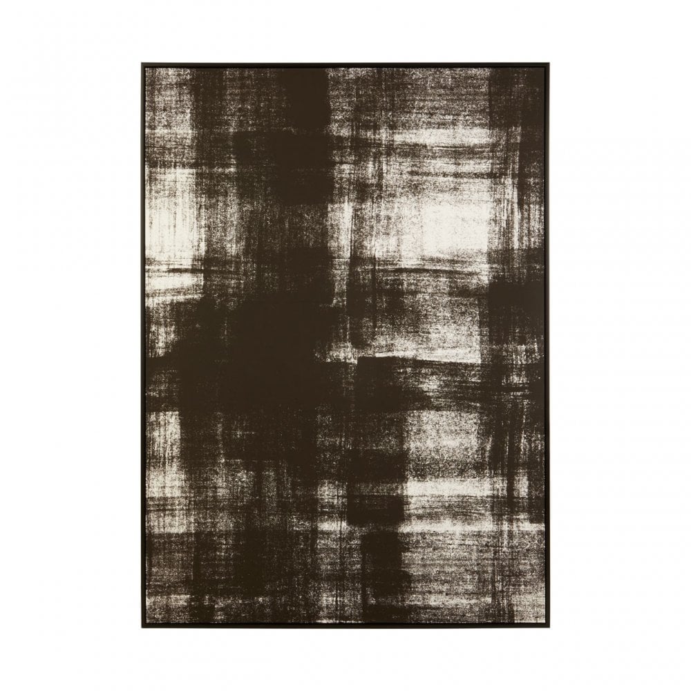 Mourie Black / White Classic Wall Art Black