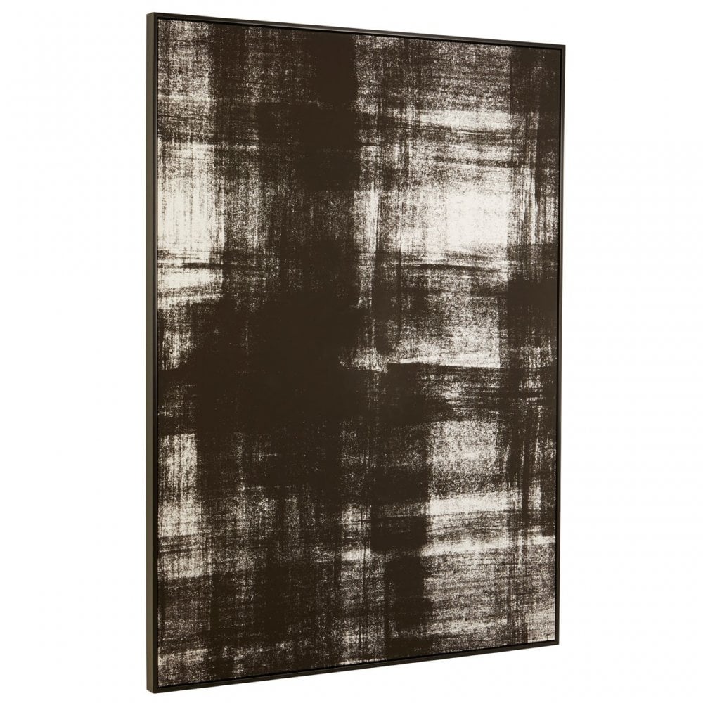Mourie Black / White Classic Wall Art Black
