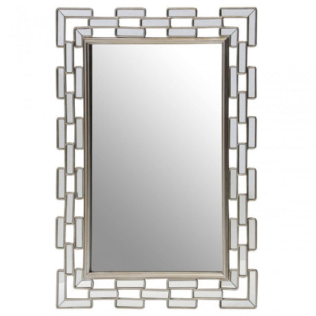 Raina Wall Mirror Silver