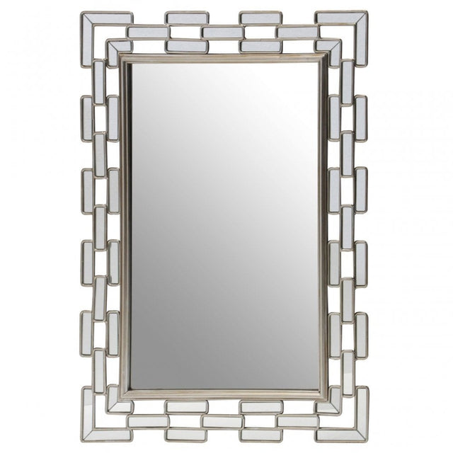 Raina Wall Mirror Silver