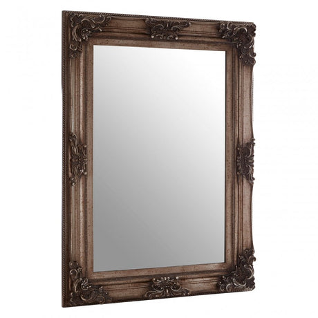 Antoinette Antique Silver Wall Mirror Silver