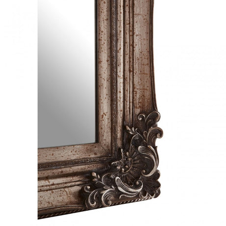 Antoinette Antique Silver Wall Mirror Silver