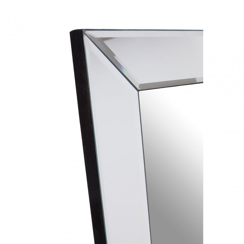 Emma Floor Standing Mirror Silver