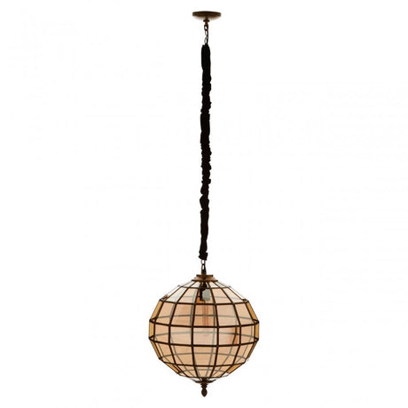 Calida Large Pendant Light Brass